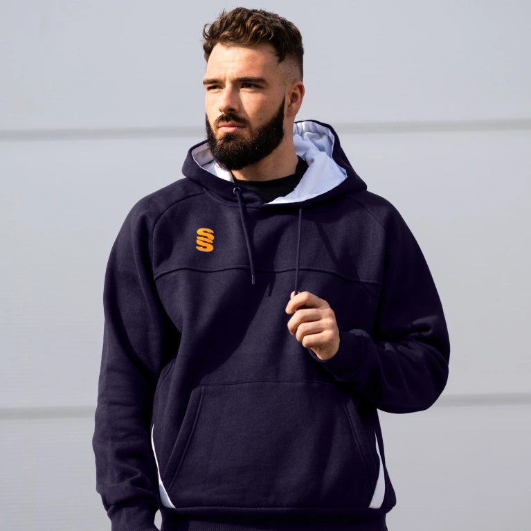 Croxton Kerrial CC Fuse Hoody : Navy / White