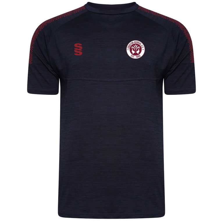 Croxton Kerrial CC Dual Gym T-shirt : Navy Melange