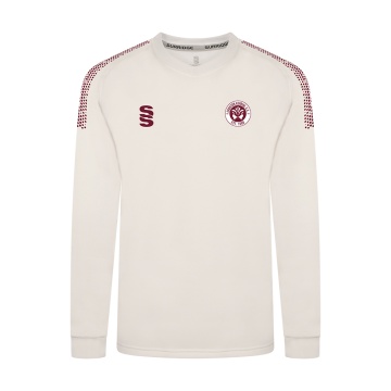 Croxton Kerrial CC BLAST LONG SLEEVE SWEATER - Ivory