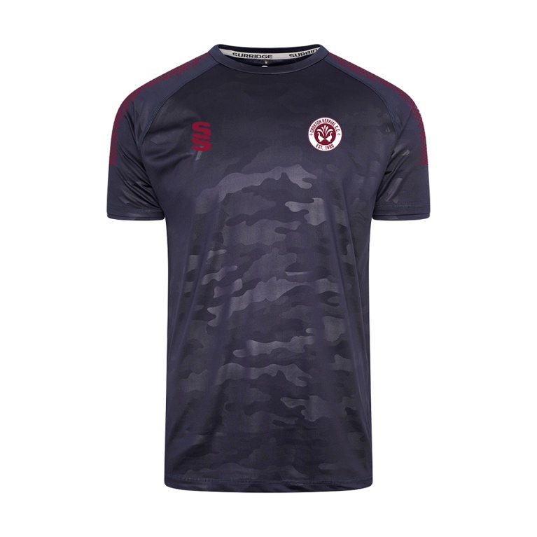 Croxton Kerrial CC Camo T-shirt : Navy