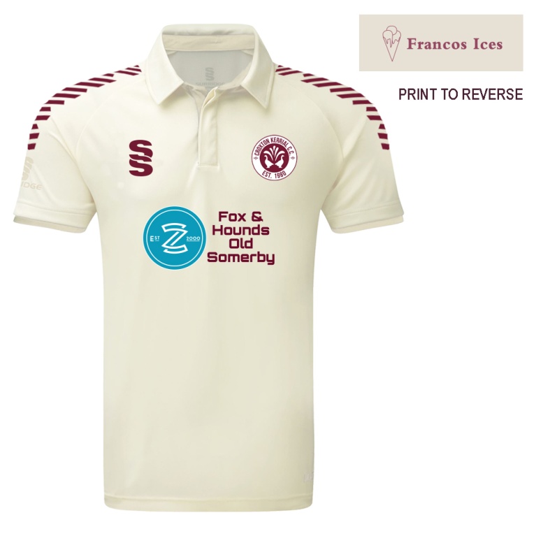 Croxton Kerrial CC Dual Cricket Shirt Short Sleeve