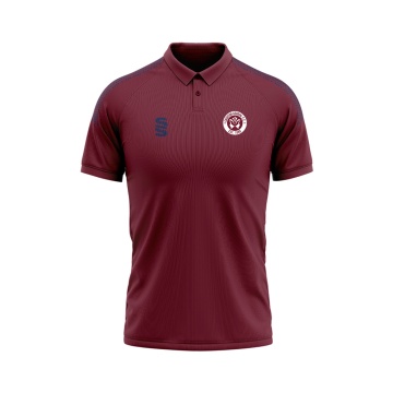 Croxton Kerrial CC Elite Polo Shirt - Mens - Maroon