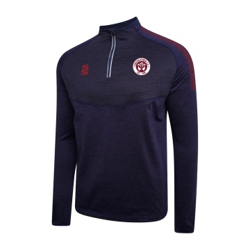 Croxton Kerrial CC 1/4 Zip Dual Performance Top : Navy
