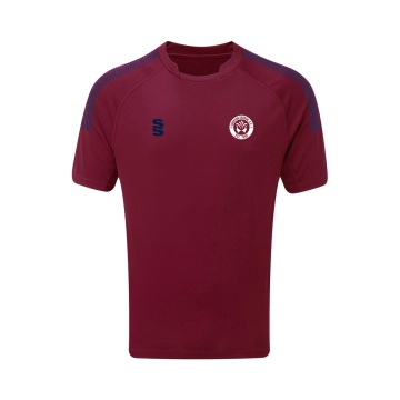 Croxton Kerrial CC Dual Games Shirt : Maroon