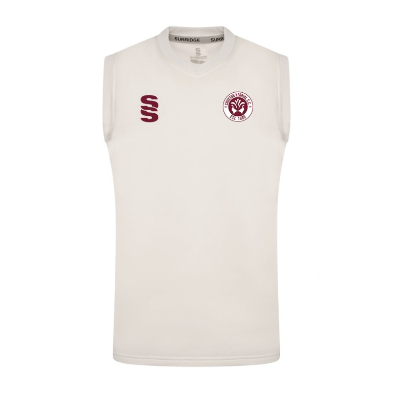 Croxton Kerrial CC BLAST SLEEVELESS SWEATER - Ivory